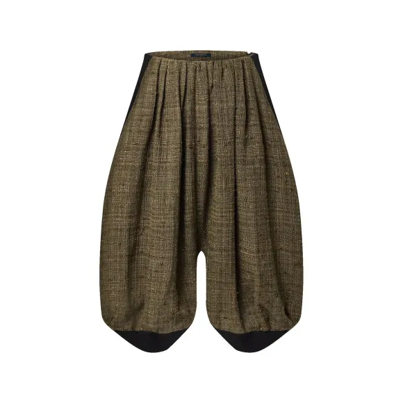 路易威登/Louis Vuitton(LV) 质感麻布灯笼裤 - 时装系列 1AAXY3