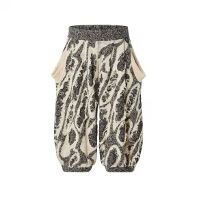 路易威登/Louis Vuitton(LV) 毛边针织灯笼裤 - 女装 - 成衣 1AAYC2