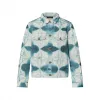 路易威登/Louis Vuitton(LV) Monogram Shibori 印花牛仔夹克 - 男士 - 成衣 1AB5JV