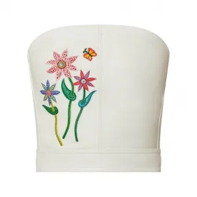 路易威登/Louis Vuitton(LV) LV x YK Flowers 皮革紧身胸衣 - 女装 - 成衣 1AB81M