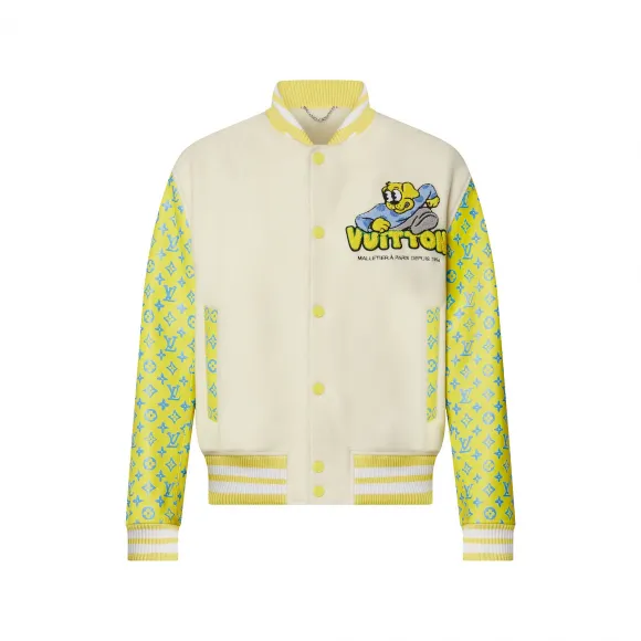 路易威登/Louis Vuitton(LV) Monogram Playground 校队夹克衫 - 男士 - 成衣 1AB93V