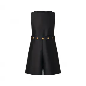 路易威登/Louis Vuitton(LV) 钮扣腰位斜纹缎连身衣 - 时装系列 1ABCWZ