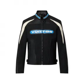 路易威登/Louis Vuitton(LV) 皮革混合机车裤 - 成衣 1ABJ3X