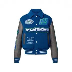 路易威登/Louis Vuitton(LV) 刺绣校队夹克衫 - 男士 - 成衣 1ABY5P
