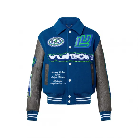 路易威登/Louis Vuitton(LV) 刺绣校队夹克衫 - 男士 - 成衣 1ABY5P