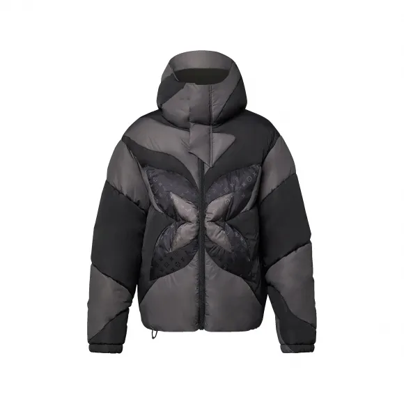 路易威登/Louis Vuitton(LV) Monogram Flower 连帽羽绒服 - 男士 - 成衣 1ABZFE