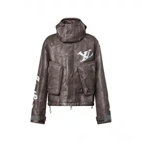 路易威登/Louis Vuitton(LV) 压褶皮革外套 - LV | 路易威登LOUIS VUITTON官方线上旗舰店 1ABZJ6
