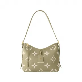 路易威登/Louis Vuitton(LV) CarryAll PM 双色 Monogram Empreinte 皮革 - 时尚手袋 M46672