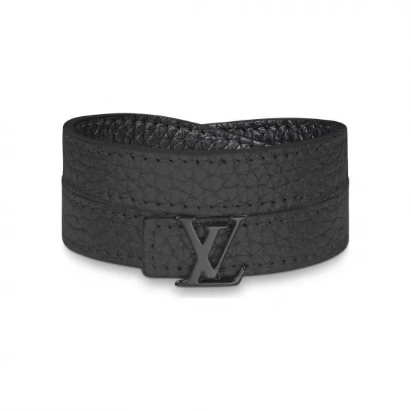 路易威登/Louis Vuitton LV Initiales 双面手镯，21毫米 M6189D
