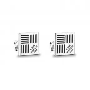路易威登/Louis Vuitton Damier Black 袖扣 M62661