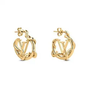 路易威登/Louis Vuitton(LV) 女士 GARDEN LOUISE 圈形耳环 M68938
