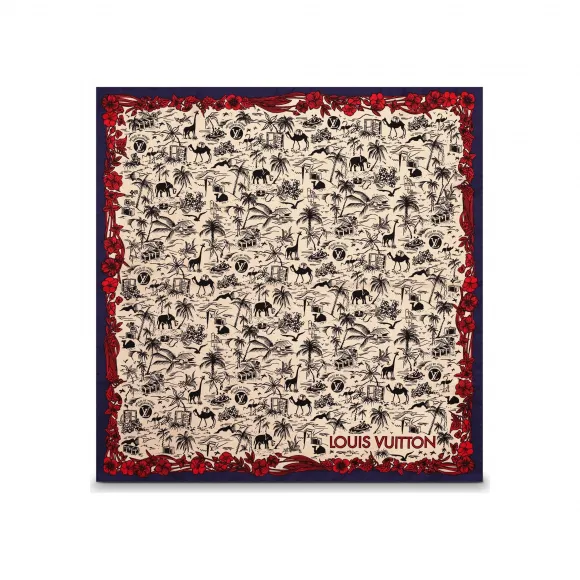 路易威登/Louis Vuitton LV Explorer 方巾 M70791