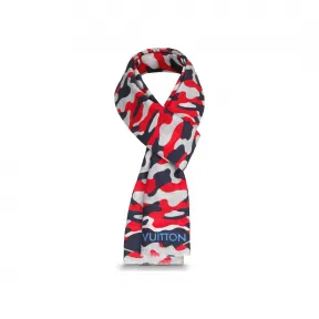 路易威登/Louis Vuitton Monogram Camouflage 长围巾 M71620