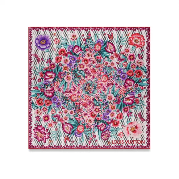 路易威登/Louis Vuitton LOUIS IN THE GARDEN 方巾 M73877