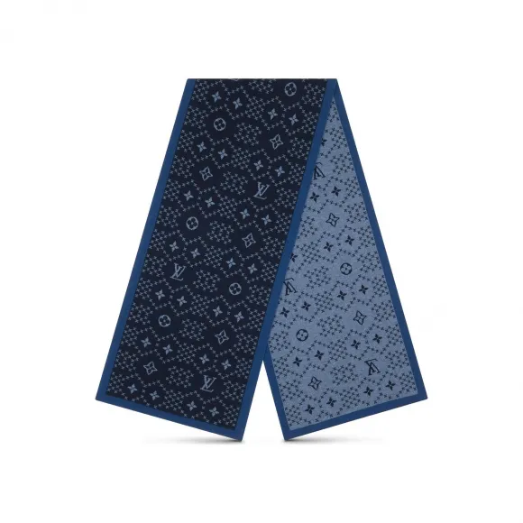 路易威登/Louis Vuitton(LV) Monogram Flake 针织围巾 M76262