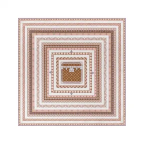 路易威登/Louis Vuitton(LV) Everestful LV Square 45 - 奢华真丝方巾和抹胸 - 配饰| SHOPBOP 女款 M78090 M78090