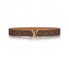 路易威登/Louis Vuitton(LV)  通用 啡色 皮革 腰带 M9608T