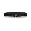 路易威登/Louis Vuitton LV 鳄鱼腰带，40毫米 M9896T