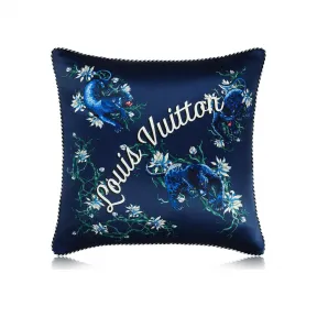 路易威登/Louis Vuitton Blue Panther 靠垫 MP1712