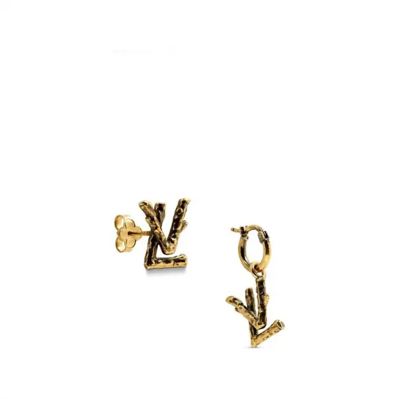 路易威登/Louis Vuitton(LV) 男士 LV TWIG 耳环 MP2454