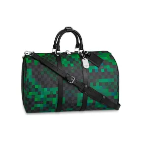 路易威登/Louis Vuitton Keepall 50 旅行袋（配肩带） N40081