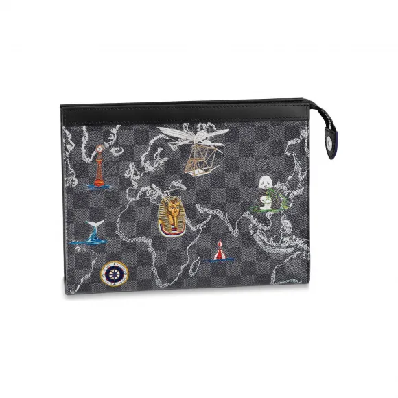 路易威登/Louis Vuitton(LV) 男士 POCHETTE VOYAGE 中号手袋 N40205