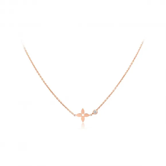 路易威登/Louis Vuitton IDYLLE BLOSSOM 18K金钻石项链 Q93281