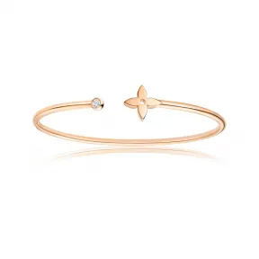 路易威登/Louis Vuitton IDYLLE BLOSSOM 18K金钻石手镯 Q95532