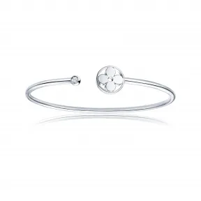 路易威登/Louis Vuitton IDYLLE BLOSSOM TWIST 手镯，白金 Q95535