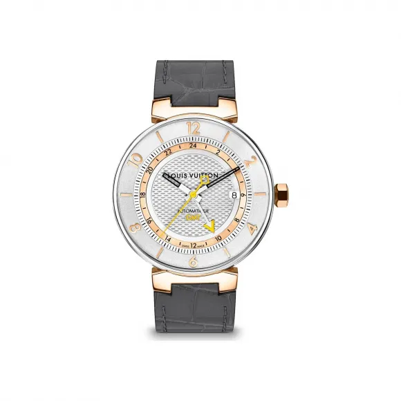 路易威登/Louis Vuitton TAMBOUR MOON GMT 腕表，41.5毫米 QAAA17