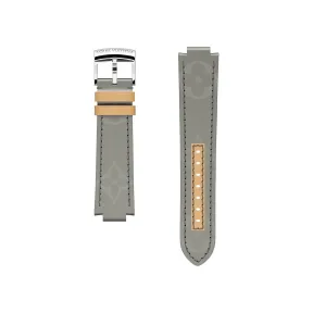 路易威登/Louis Vuitton TAMBOUR MONOGRAM GREY TITANIUM 帆布表带 R17162