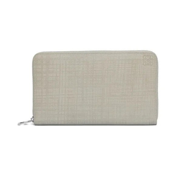 罗意威/Loewe 大号全拉链钱夹 Dark Tan 101.79.I41