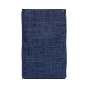 罗意威/Loewe Compact Wallet海军蓝 101.79.L56