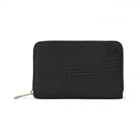 罗意威/Loewe Zip Card Holder黑色 101.88.J56
