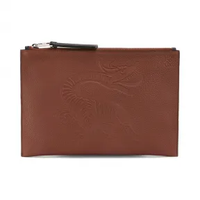 罗意威/Loewe Flat Pouch Dragon黑色 103.33AB30