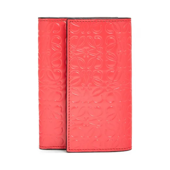 罗意威/Loewe Small Vertical WalletPoppy Pink 109.10GS97