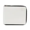 罗意威/Loewe 双折拉链钱夹 绵白色 109.54.I71
