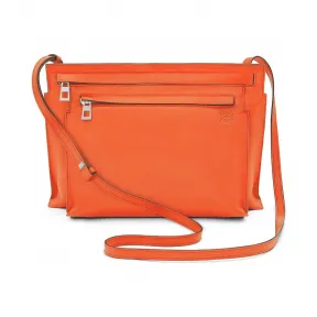 罗意威/Loewe 大号双拉链手包 松石绿 109.54.M33