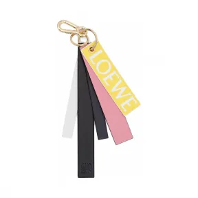 罗意威/Loewe Multicolour Strap Keyring 多色拼接 111.08.806