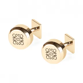 罗意威/Loewe Round Cufflink 金色 111.08.893
