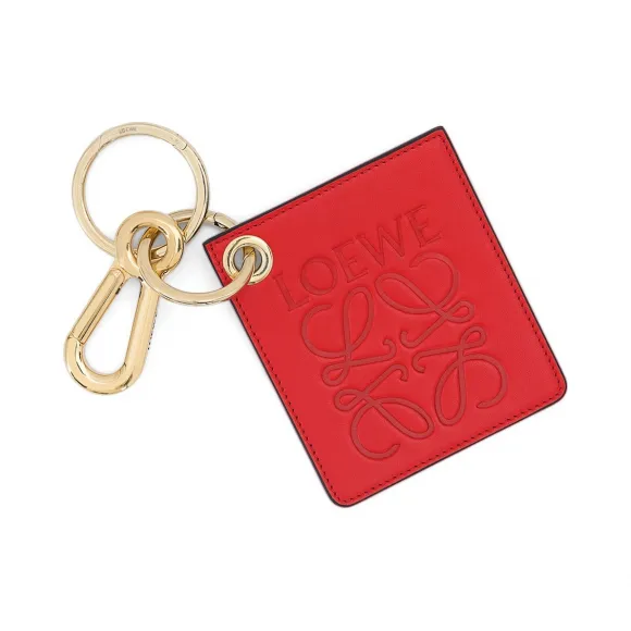 罗意威/Loewe Patch Keyring 棕色/黑色 111.25.201