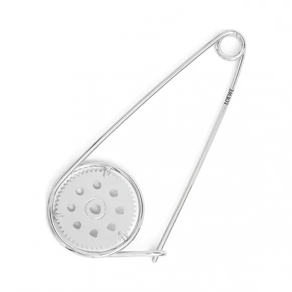 罗意威/Loewe Meccano模型零件图案别针 灰色 111.25.604