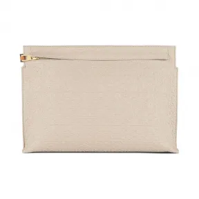 罗意威/Loewe T Pouch原色/棕褐色 116.51GK05