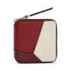 罗意威/Loewe Puzzle Square Zip WalletWine/Garnet 122.30WM88