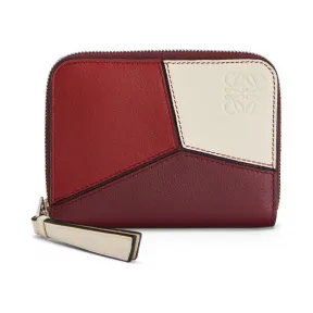 罗意威/Loewe Puzzle 6 Card Zip WalletWine/Garnet 122.30WV32