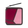 罗意威/Loewe Puzzle Square Zip WalletWild Rose/Raspberry 122.30XM88