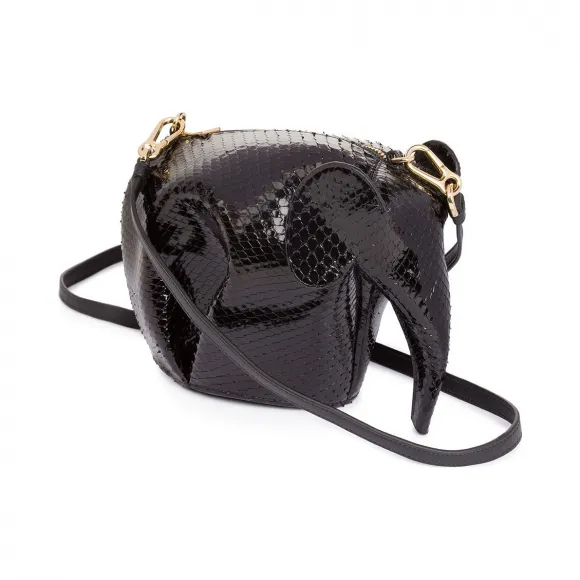 罗意威/Loewe Elephant Mini Bag黑色 199.96.M93