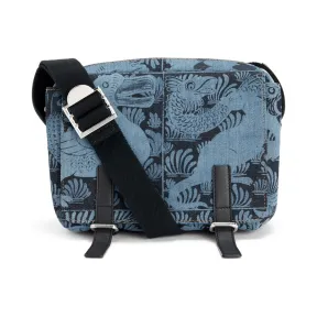 罗意威/Loewe Military Messenger Tiles Xs BagIndigo/Black 303.27AA72