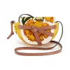 罗意威/Loewe Gate Floral Mini Bag黄色 303.30.U62