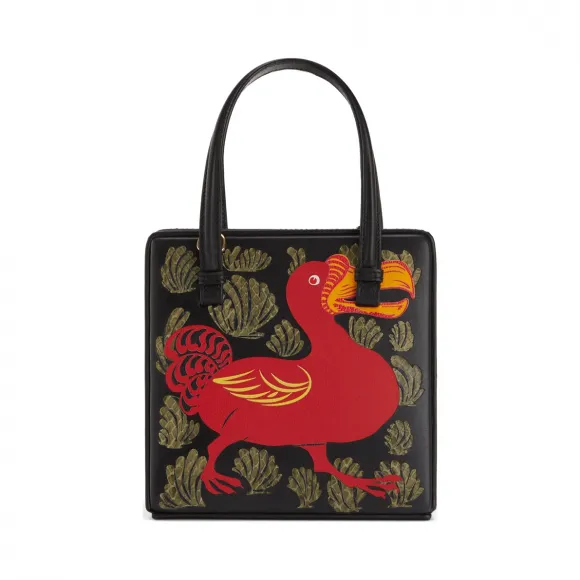 罗意威/Loewe Postal Tile Animals Bag石榴红 303.36AA07
